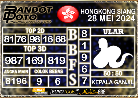 Prediksi Togel HK Siang 28 MEI 2024