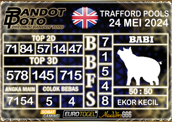 Prediksi Togel Trafford Pools 24 MEI 2024