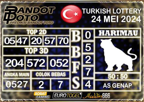 Prediksi Togel Turkey Pools 24 MEI 2024