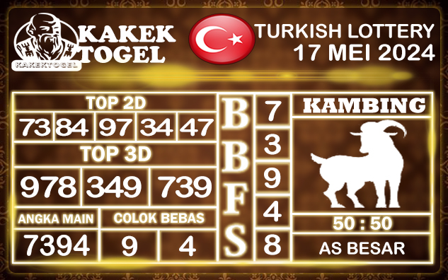 Prediksi Togel Turkey Pools 17 Mei 2024