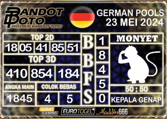 Prediksi Togel German Pools 23 MEI 2024