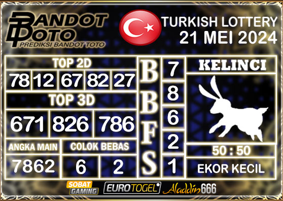 Prediksi Togel Turkey Pools 21 MEI 2024