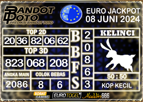 Prediksi Togel Euro Pools 08 JUNI 2024