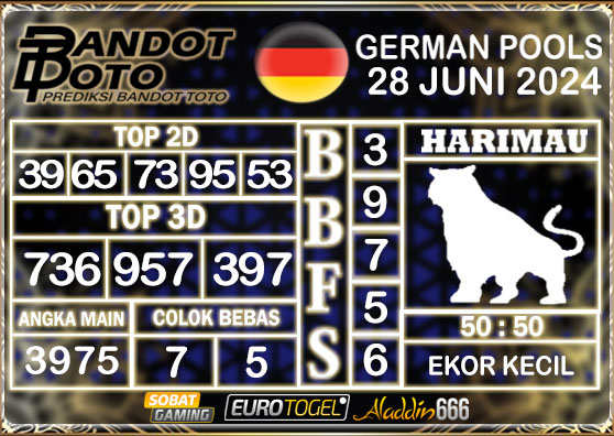 Prediksi Togel German Pools 28 JUNI 2024