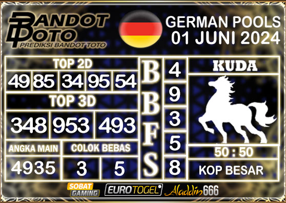 Prediksi Togel German Pools 01 JULI 2024