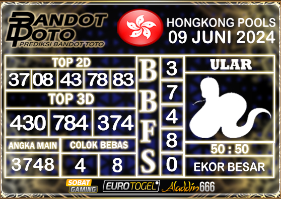 Prediksi Togel Hongkong Pools 09 JUNI 2024