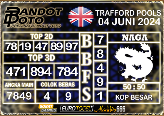 Prediksi Togel Trafford Pools 04 MEI 2024