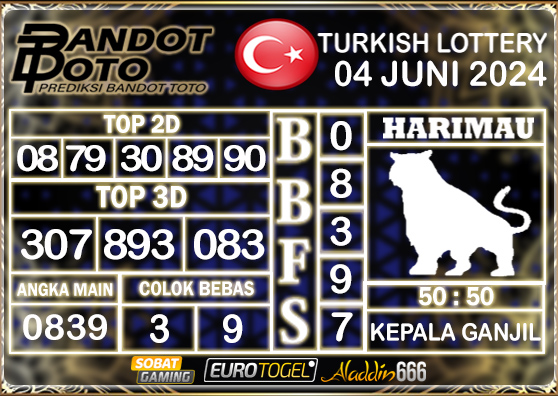 Prediksi Togel Turkey Pools 04 MEI 2024