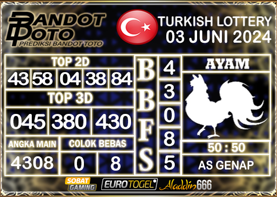 Prediksi Togel Turkey Pools 03 MEI 2024