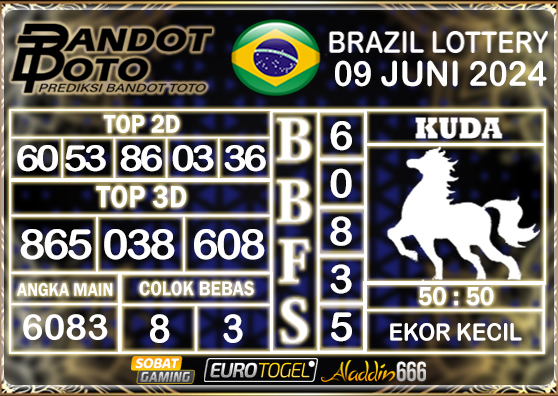 Prediksi Togel Brazil Pools 09 JUNI 2024