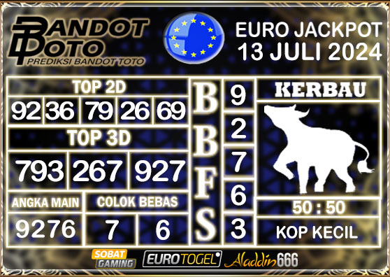 Prediksi Togel Euro Pools 13 Juli 2024