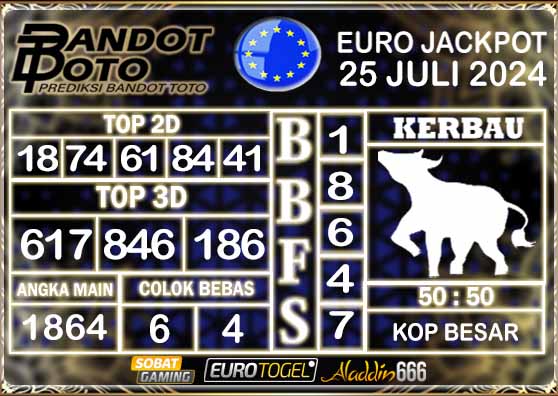 Prediksi Togel Euro Pools 25 Juli 2024