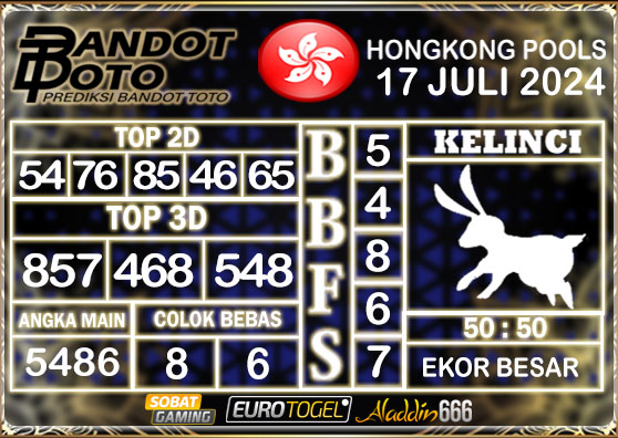 Prediksi Togel Hongkong Pools 17 Juli 2024