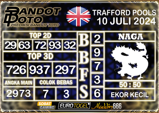 Prediksi Togel Trafford Pools 10 Juli 2024