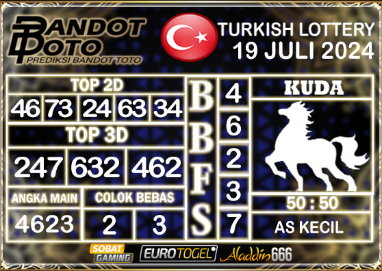 Prediksi Togel Turkey Pools 19 Juli 2024