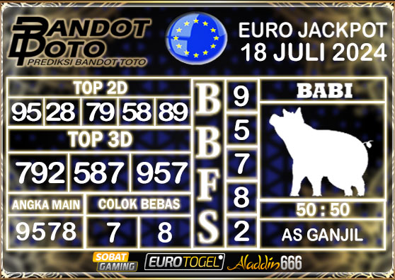 Prediksi Togel Euro Pools 18 Juli 2024